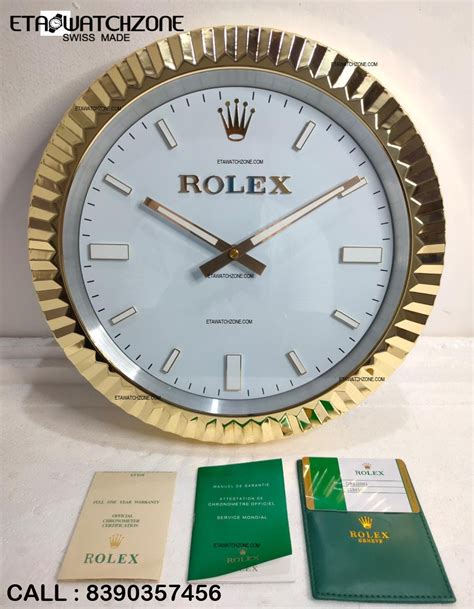 rolex clock wall